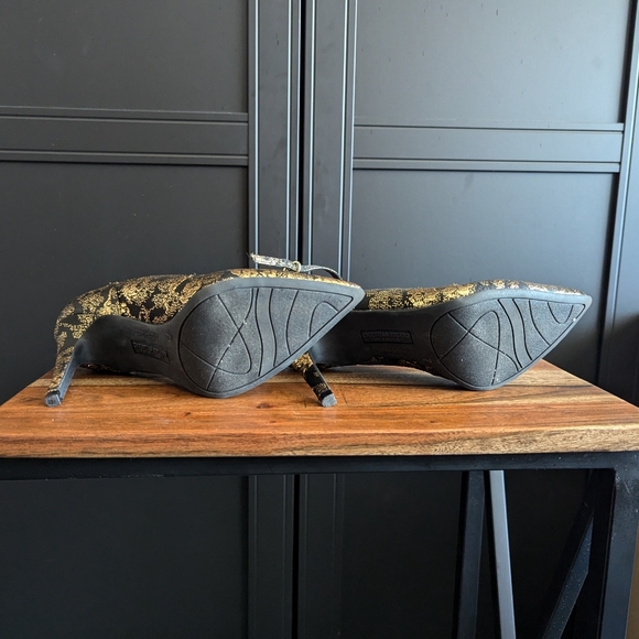 Christian Siriano Ankle Strap Heels Sz 7 - Picture 6 of 8